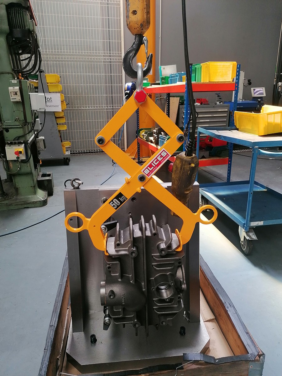 Pince pantographe accesoire de levage