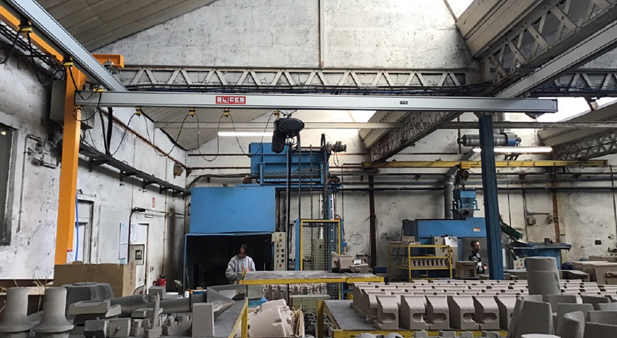 Poutre roulante aluminium structure autoportée potencette
