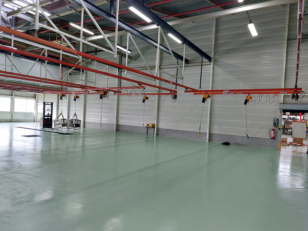 Poutre roulante structure porteuse palan électrique à chaîne KITO